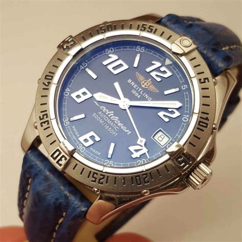 my breitling colt ocean a77350 stopped working|breitling superocean watch lubrication.